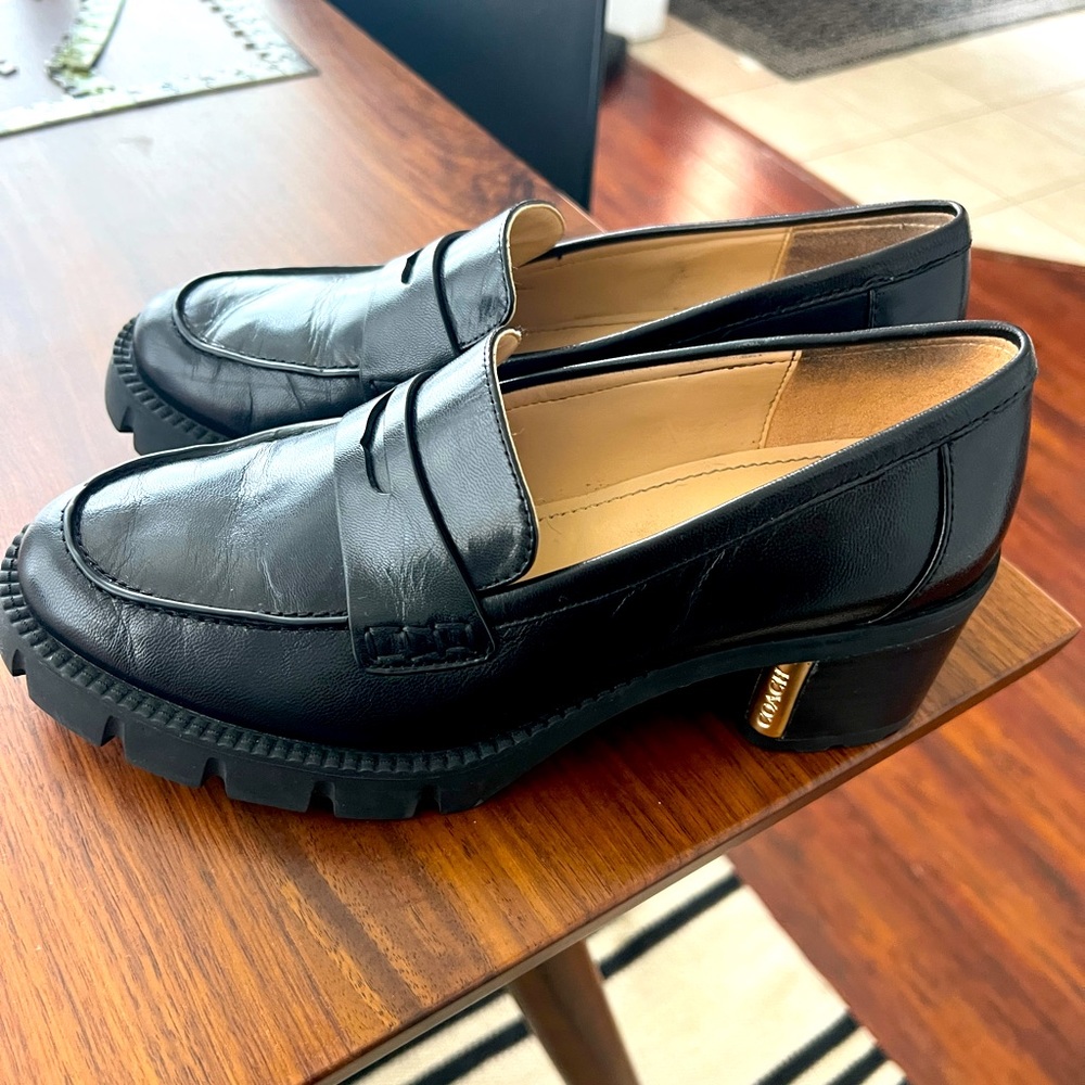 Coach - platform loafers